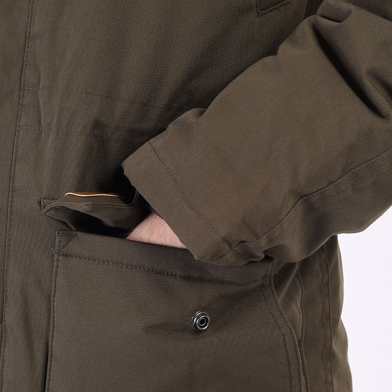 мужская зеленая куртка Carhartt WIP Trapper Parka I028129-cypress - цена, описание, фото 5